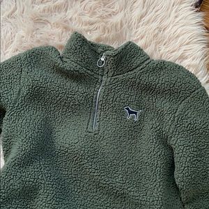 Green PINK Sherpa